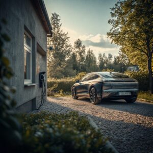 Tesla elbil tilsluttet ladeboks – køb ladeboks til elbil hjemme i Danmark