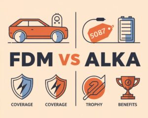 Sammenligning af FDM og Alka bilforsikring for elbiler i Danmark