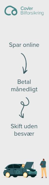 Cover Bilforsikring – Spar online, betal månedligt, skift uden besvær – anbefalet bilforsikring i Danmark